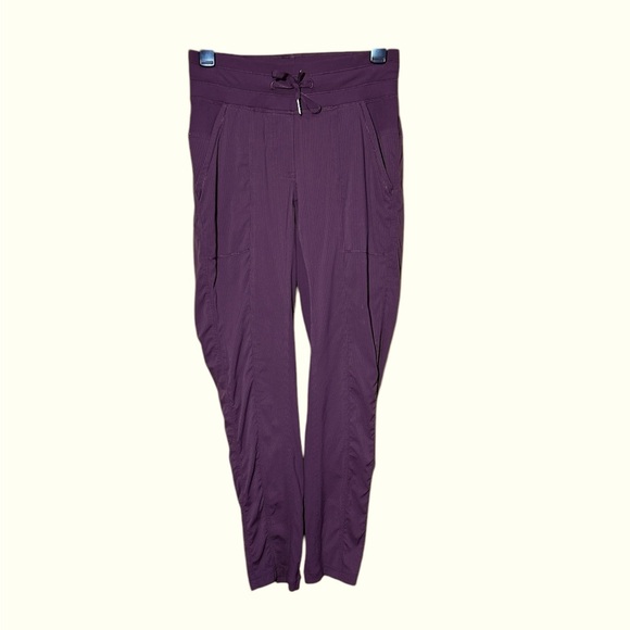 NEW Lululemon Street‎ To Studio Pant II Joggers Unlined Regal Plum Purple Size 4 - Picture 7 of 10
